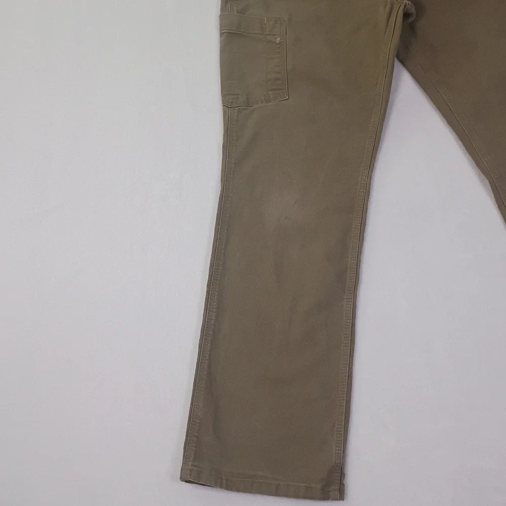 Ariat Rebar M4 Relaxed Straight Work Pants Mens 33x32 Field Khaki Canvas